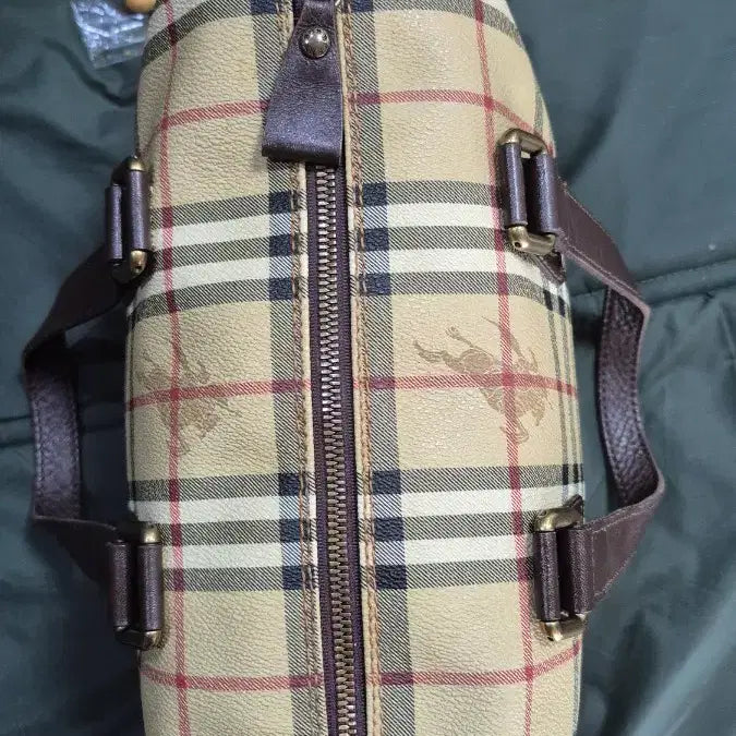 [BUNJANG] Burberry Check Pattern Tote Bag / 버버리   체크 패턴   토트백