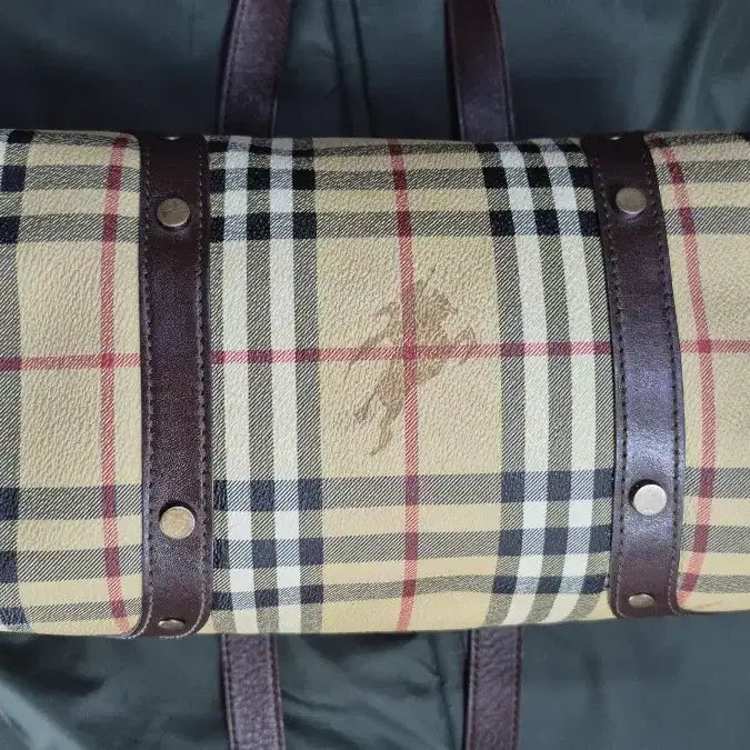 [BUNJANG] Burberry Check Pattern Tote Bag / 버버리   체크 패턴   토트백