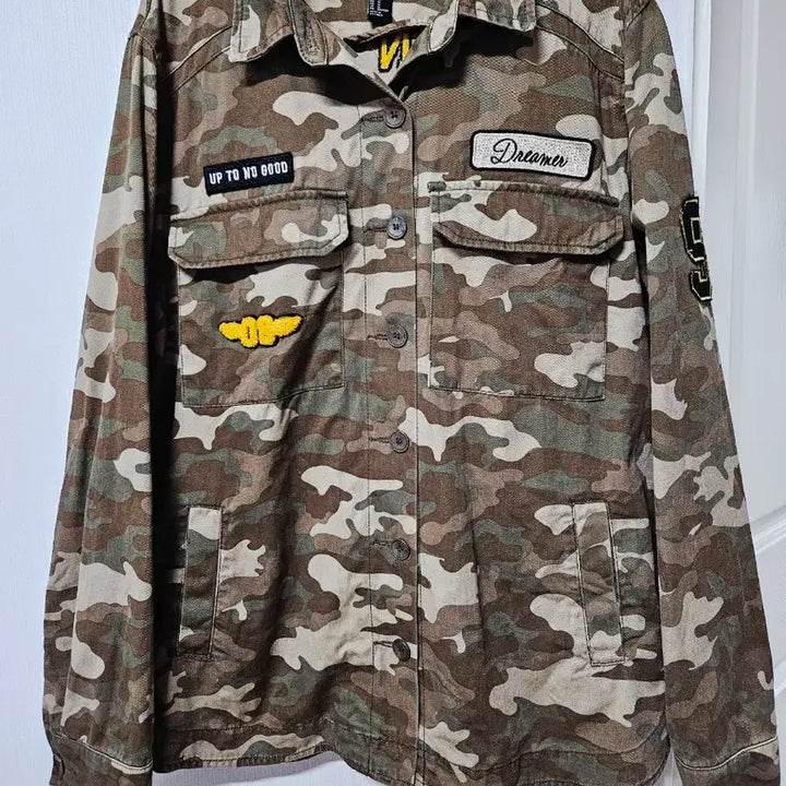[BUNJANG] Forever 21 Camo Military Jacket / 포에버21 카모 밀리터리 야상 자켓55.66