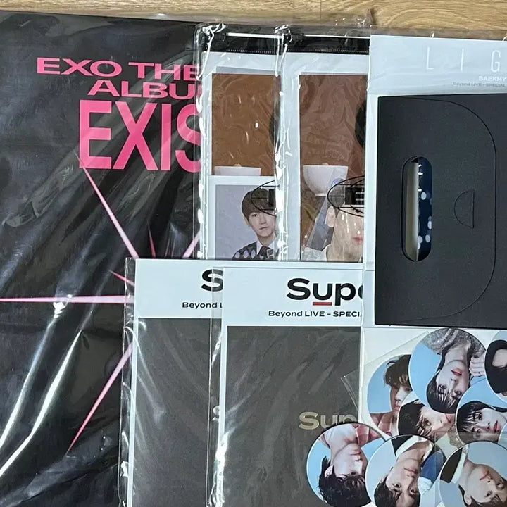 [BUNJANG] EXO Baekhyun, Chanyeol, Suho, Xiumin, Chen, Kai, D.O., Sehun Binder Photocard Set / 엑소 백현 찬열 수호 시우민 첸 카이 디오 세훈 바인더 포카