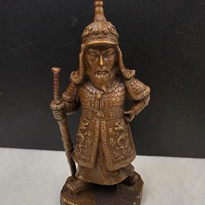 [BUNJANG] Admiral Yi Sun-sin Bronze Statue / 이순신 장군 적동(구리동)  브론즈