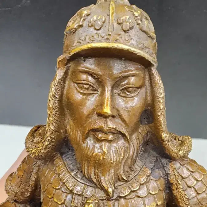 [BUNJANG] Admiral Yi Sun-sin Bronze Statue / 이순신 장군 적동(구리동)  브론즈