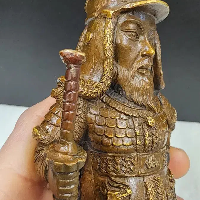 [BUNJANG] Admiral Yi Sun-sin Bronze Statue / 이순신 장군 적동(구리동)  브론즈