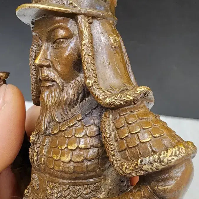 [BUNJANG] Admiral Yi Sun-sin Bronze Statue / 이순신 장군 적동(구리동)  브론즈