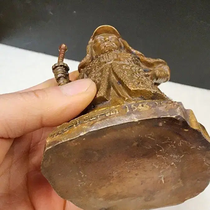 [BUNJANG] Admiral Yi Sun-sin Bronze Statue / 이순신 장군 적동(구리동)  브론즈