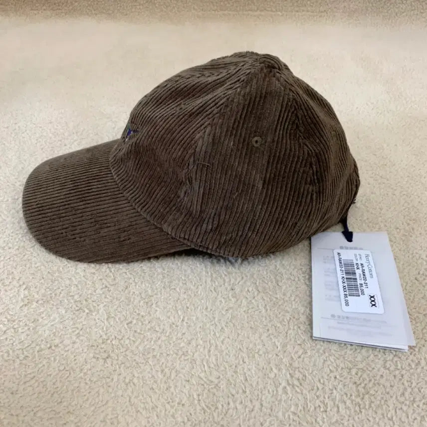 [BUNJANG] Henry Cotton Corduroy Cap / 헨리코튼 코듀로이 캡 모자