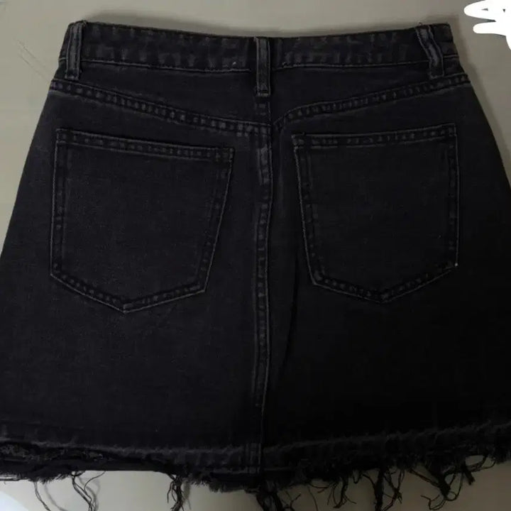 [BUNJANG] HippieDP Black Denim Skirt M / 히피디피 흑청 스커트 M