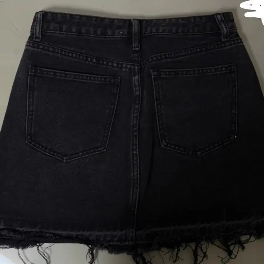 [BUNJANG] HippieDP Black Denim Skirt M / 히피디피 흑청 스커트 M