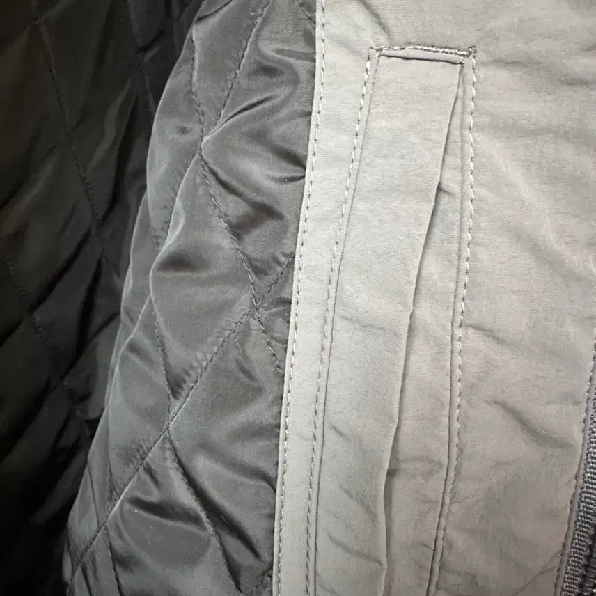 [BUNJANG] NBA Padded Bomber Jacket Dark Gray XXL / (새상품) NBA 패디드 봄버 점퍼 다크 그레이 XXL