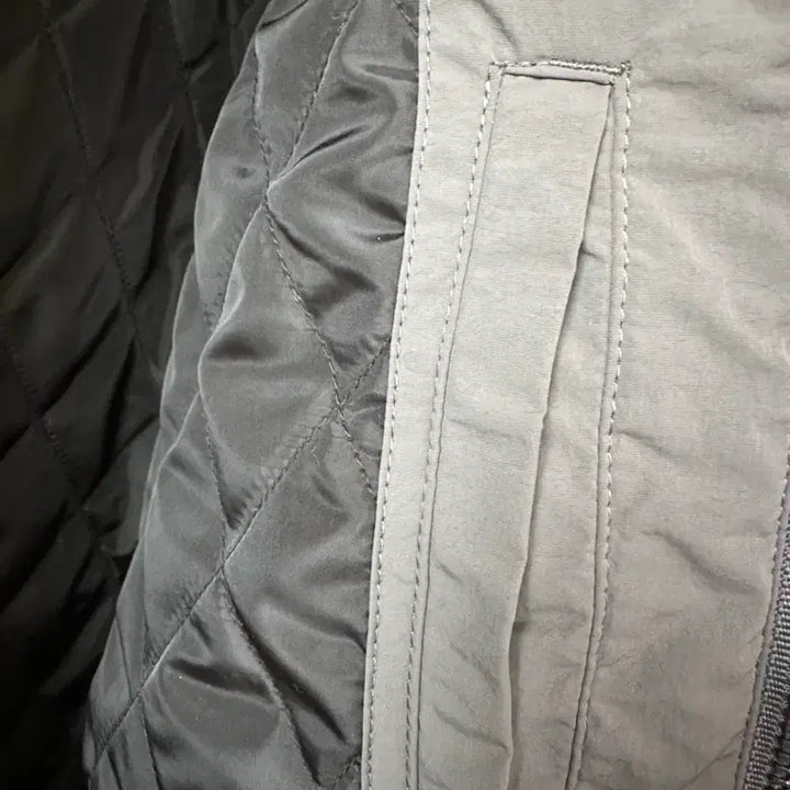 [BUNJANG] NBA Padded Bomber Jacket Dark Gray XXL / (새상품) NBA 패디드 봄버 점퍼 다크 그레이 XXL