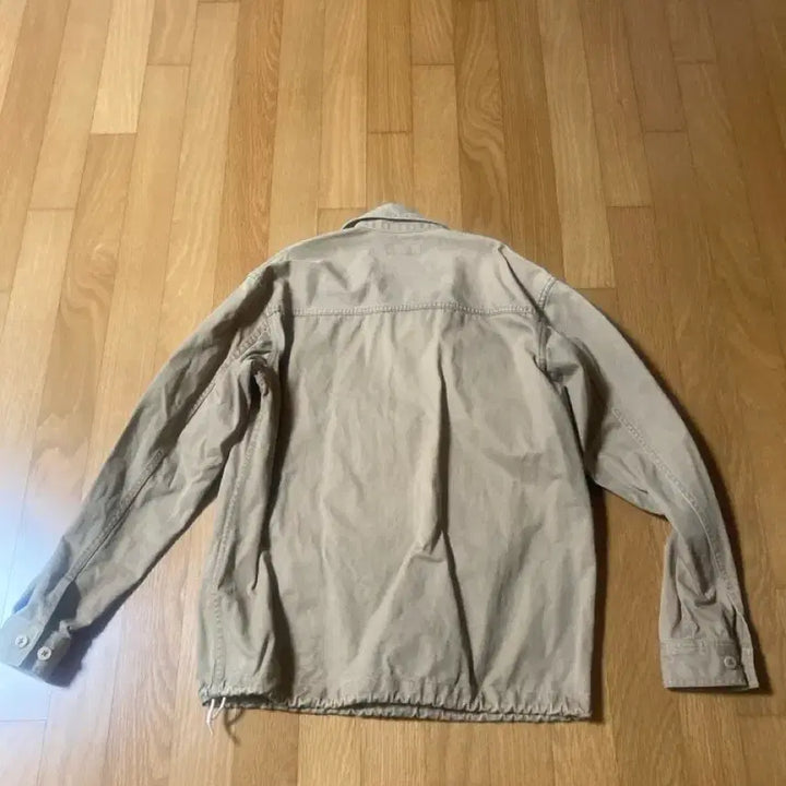 [BUNJANG] Espionage Anorak Jacket Beige Cotton M / 에스피오나지 아노락 자켓(M)