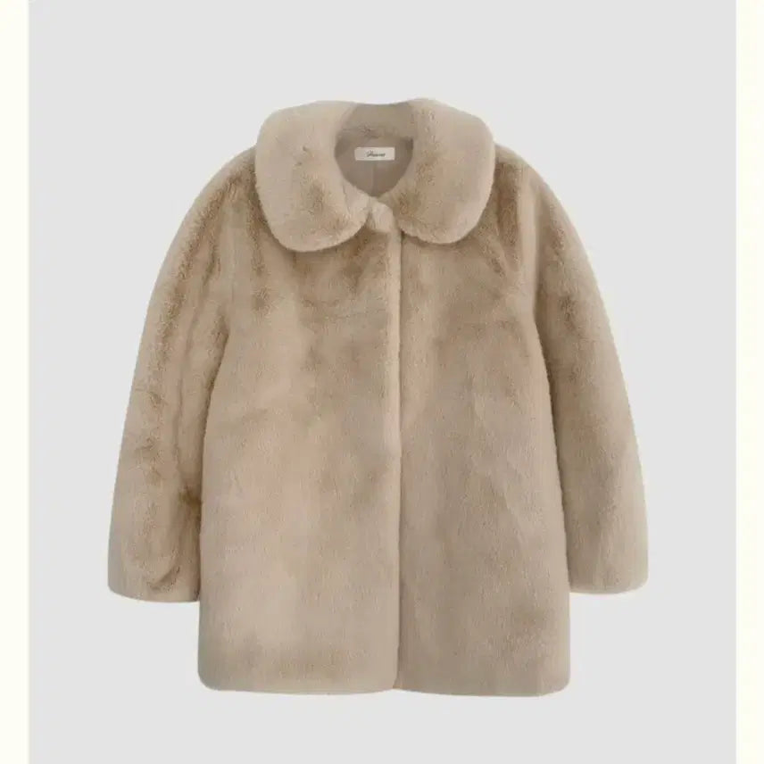 [BUNJANG] Ribbonbit Monet Market Fur Coat / 리본빛 모네마켓 퍼