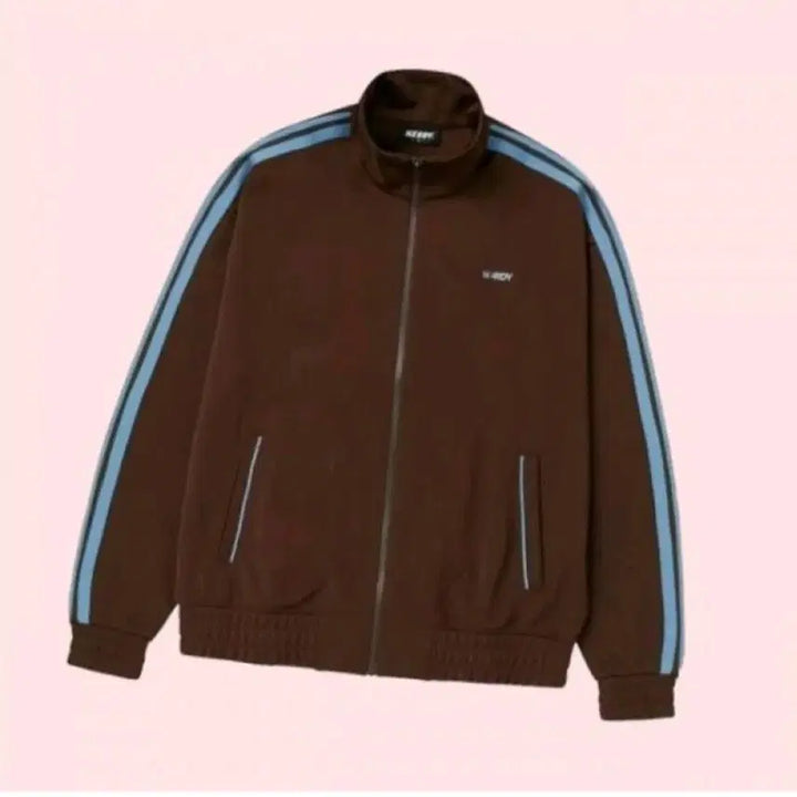 [BUNJANG] NERDY Jacquard Tape Track Top Red Brown / 널디 자카드 테잎 트랙탑 져지 s  레드브라운 판매(마지막할인)