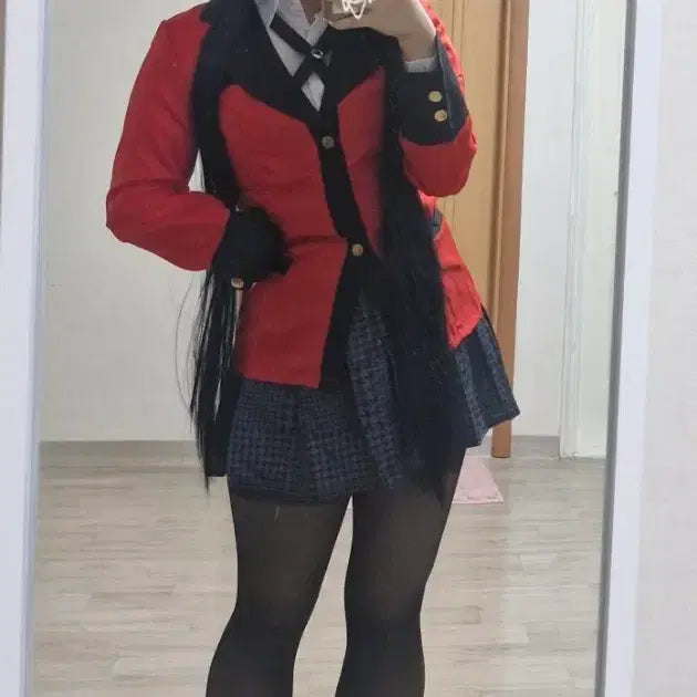 [BUNJANG] Kakegurui Yumeko Jabami Cosplay Costume Set / 카케구루이 쟈바미 유메코 코스프레 코스튬 팝니다