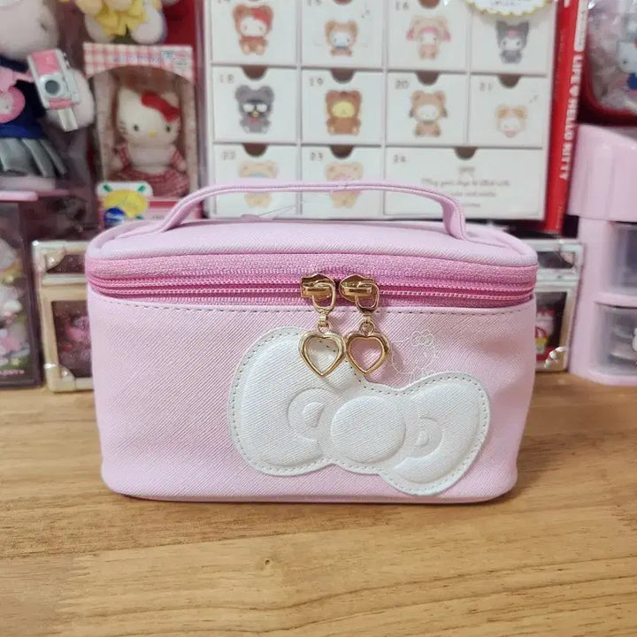 [BUNJANG] Hello Kitty Pink Handle Pouch / 헬로키티 핑크손잡이파우치