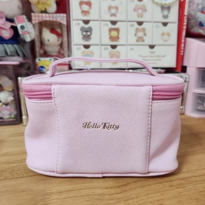 [BUNJANG] Hello Kitty Pink Handle Pouch / 헬로키티 핑크손잡이파우치