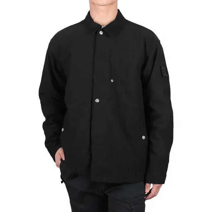 [SOLD OUT] 스톤아일랜드 쉐도우 프로젝트 코치 재킷 블랙 (size XXL+새상품)