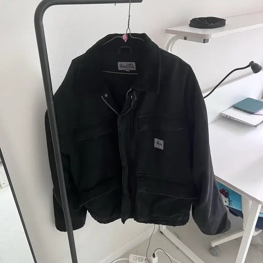 [BUNJANG] Stussy Washed Canvas Jacket / 스투시 워시드 캔버스 자켓