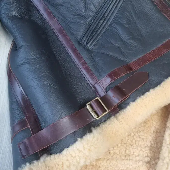 [BUNJANG] Real Leather Mustang / 리얼레더 무스탕