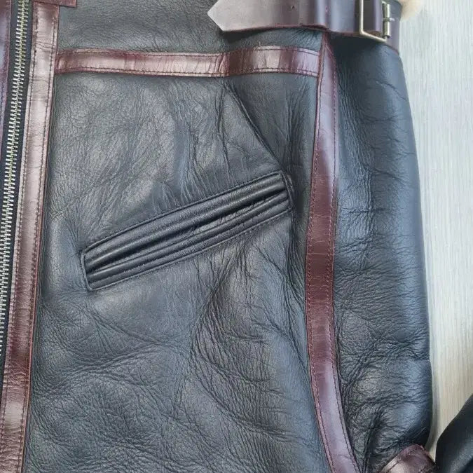 [BUNJANG] Real Leather Mustang / 리얼레더 무스탕