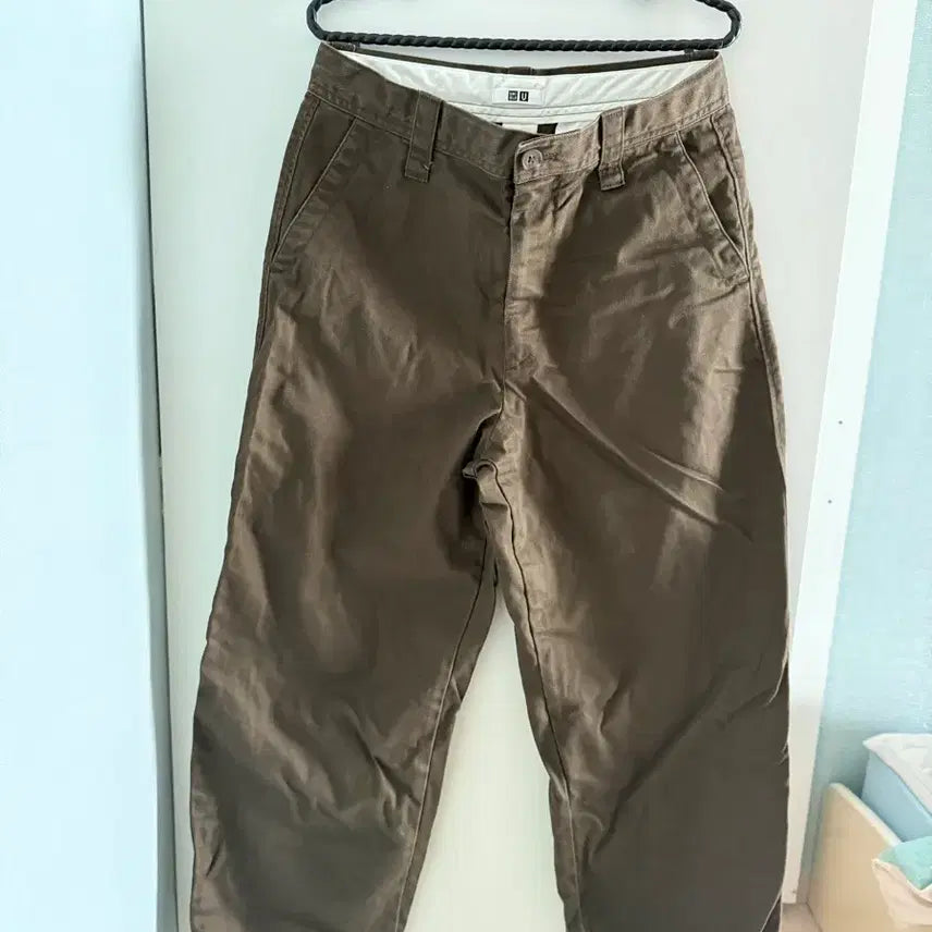 [BUNJANG] Uniqlo U Chino Pants Khaki / 유니클로u 치노팬츠 카키