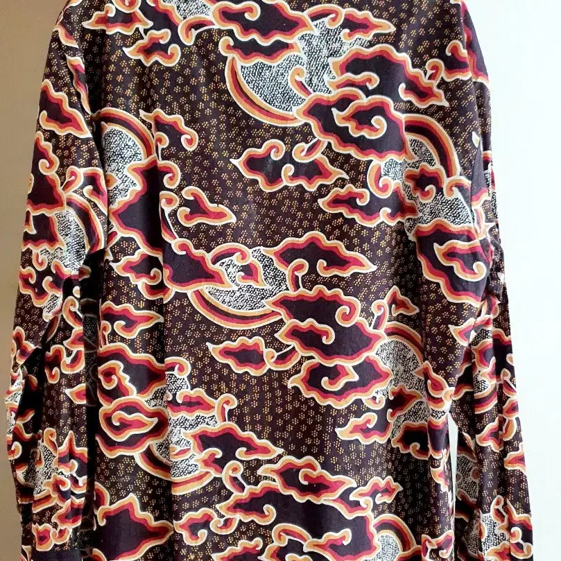 [BUNJANG] Batik Long Sleeve Shirt XL Size / 바틱 긴팔셔츠 사이즈 XL