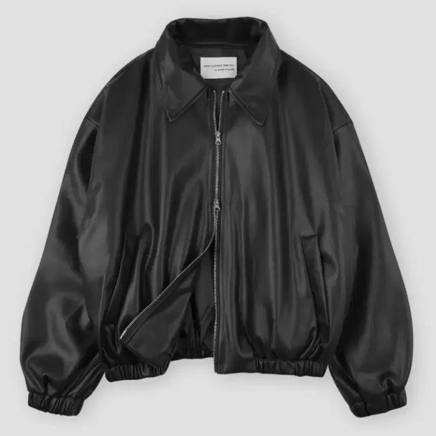 [BUNJANG] Musinsa Leather Jacket / 무신사 레더자켓 새상품 미착용