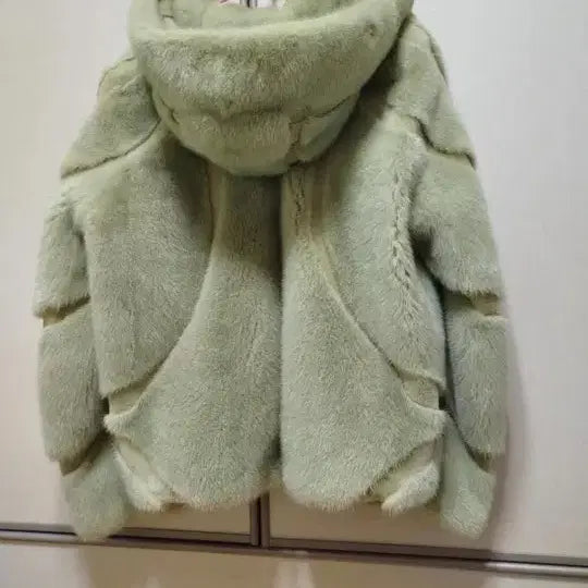 [SOLD OUT] 코펜하겐 후드밍크코트  (55-66상태최상)
