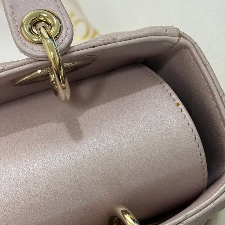 [BUNJANG] Dior Lady Dior Medium Handbag / 레이디디올백 펄핑크/블러쉬핑크 미듐