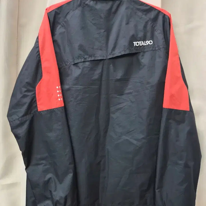 [BUNJANG] Nike T90 Windbreaker Black/Red / 나이키 T90 바람막이 블랙/레드