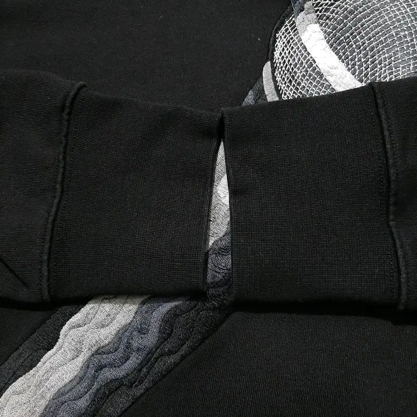 [BUNJANG] Acne Studios Mike Printing Black Sweatshirt (S) / 아크네 스튜디오 마이크 프린팅 블랙 맨투맨S