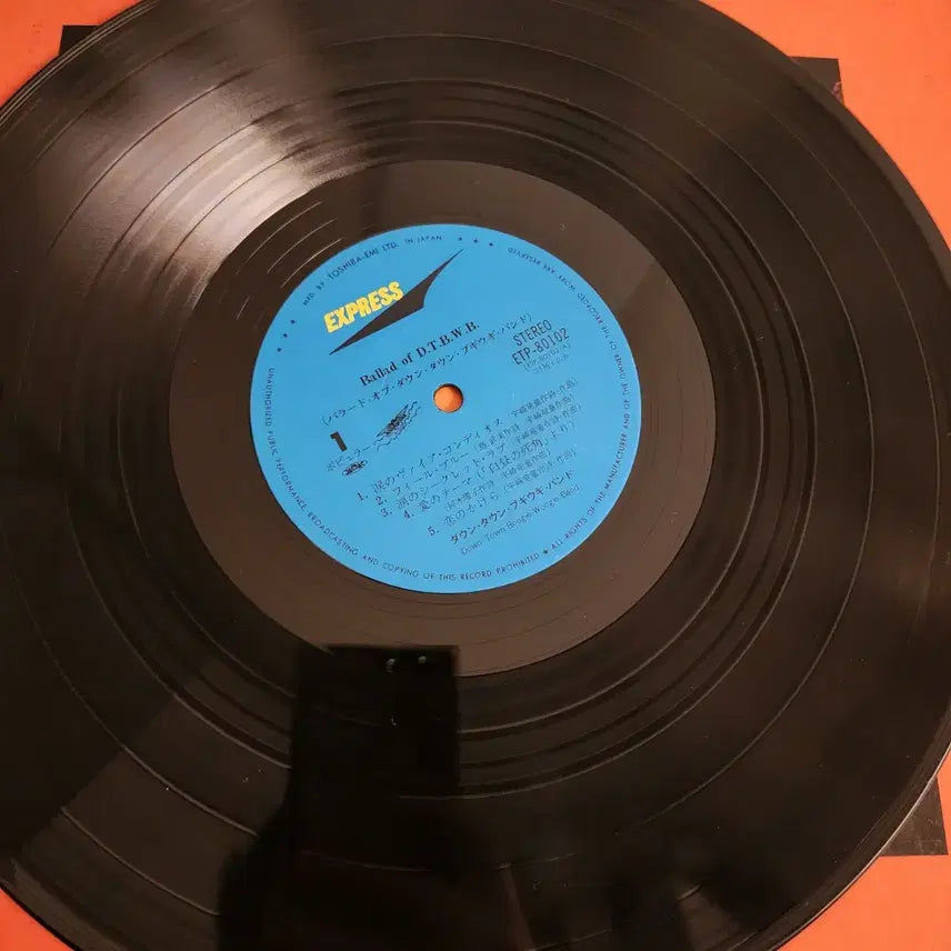 [BUNJANG] Down Town Boogie Woogie Band Ballad of D.T.B.W.B Vinyl LP / Boogie Woogie Band 다운타운 부기 우기 밴드 lp