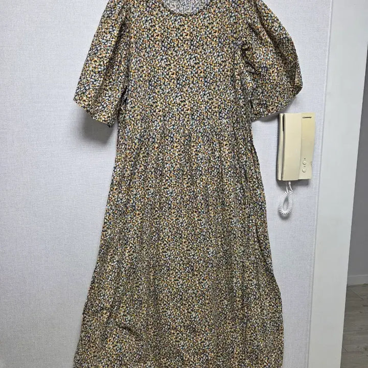 [BUNJANG] Floral Long Dress / 잔꽃 롱 원피스
