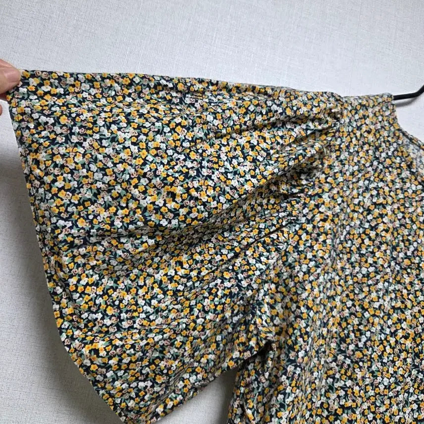 [BUNJANG] Floral Long Dress / 잔꽃 롱 원피스