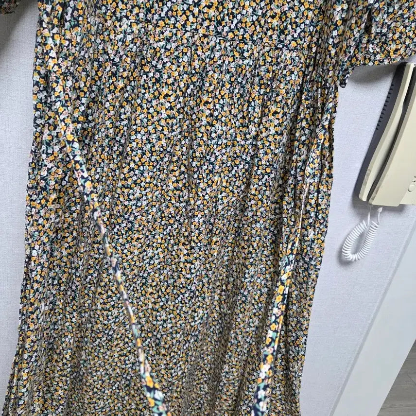 [BUNJANG] Floral Long Dress / 잔꽃 롱 원피스