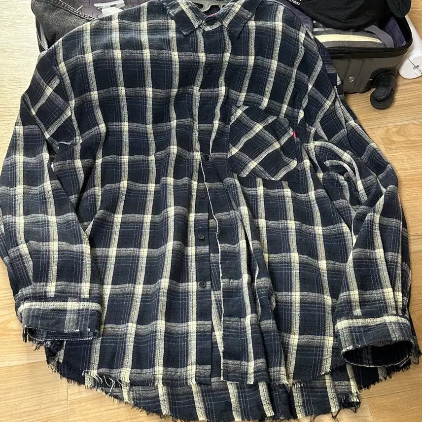 [SOLD OUT] 에잇세컨즈 체크셔츠 XL