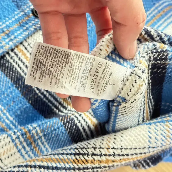 [BUNJANG] Gap Vintage Fleece Shirt L / 갭 gap 빈티지 기모 셔츠 L (105 추천)