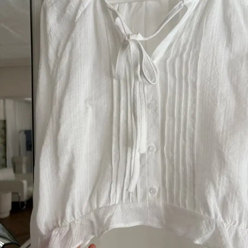 [BUNJANG] O'BREVE Pure Blouse Ivory / 오브레브 퓨어 블라우스