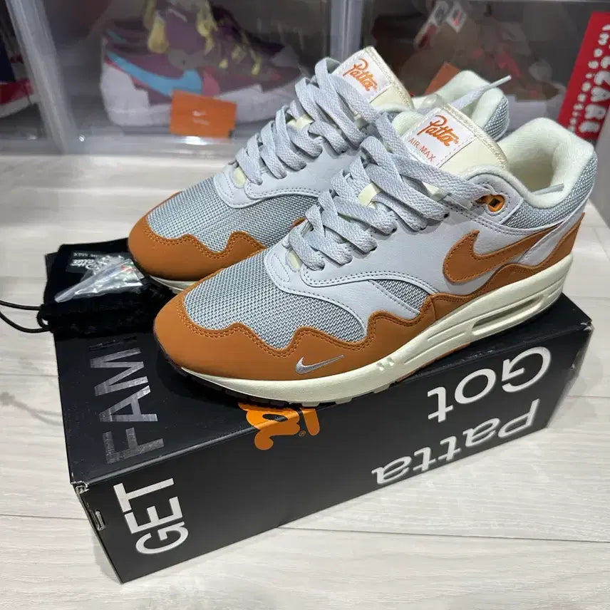 [BUNJANG] Nike Air Max 1 x Patta New Sneakers / 나이키 에어맥스 1 x 파타 새상품