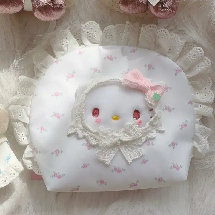 [BUNJANG] Sanrio Forest Race Kitty Pouch / 산리오 포레스트 레이스 헬로 키티 파우치