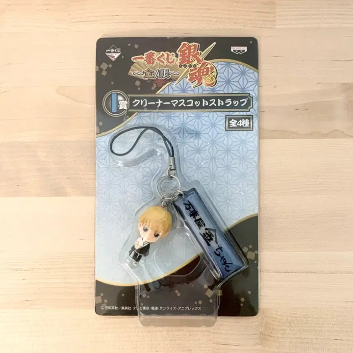 [BUNJANG] Gintama Kintoki Phone Cleaner Strap Figure Mascot Gintoki / 은혼 금혼 킨토키 휴대폰 클리너 스트랩 피규어 마스코트 긴토키
