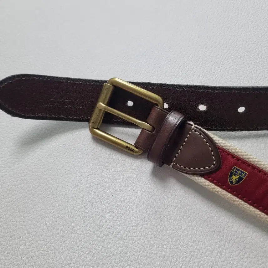 [SOLD OUT] 폴로 랄프로렌 실크 패턴 남성  벨트
