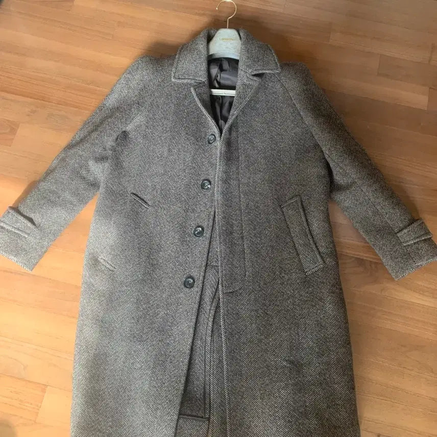 [BUNJANG] Estado Lovat Balmacaan Coat Brown / 에스타도 로밧 발마칸 코트 브라운 48사이즈