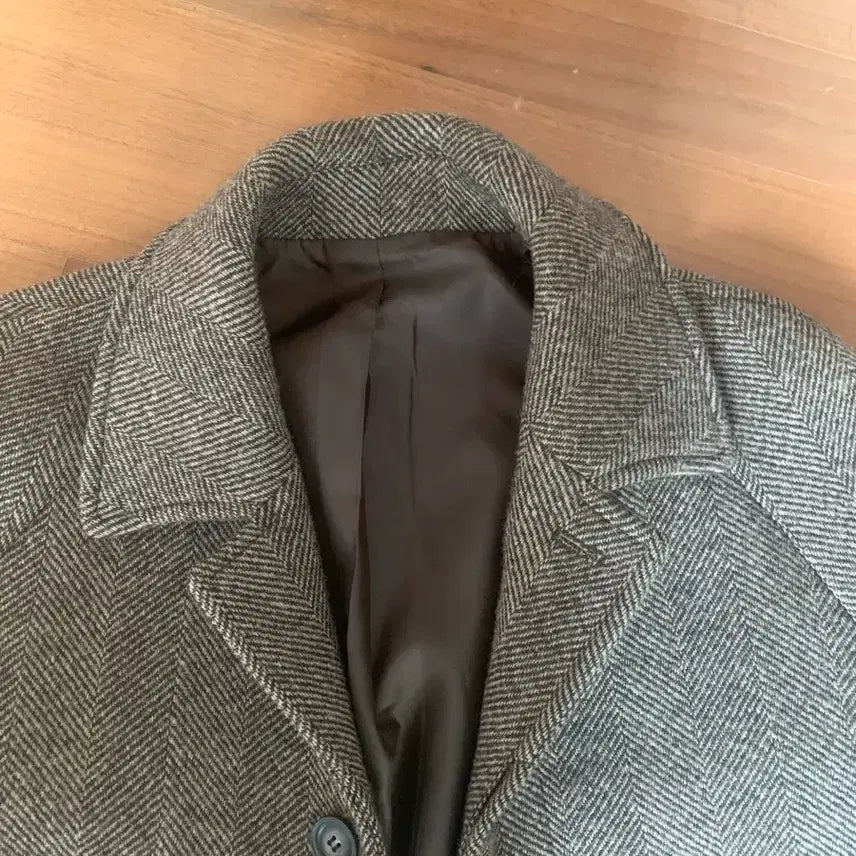 [BUNJANG] Estado Lovat Balmacaan Coat Brown / 에스타도 로밧 발마칸 코트 브라운 48사이즈
