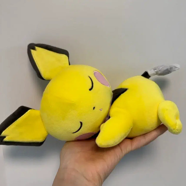 [BUNJANG] Pokemon Center Sleeping Pichu Plush / 포켓몬스터 포켓몬센터 포케센 잠자는 포켓몬시리즈 잠자는 피츄 인형 누이