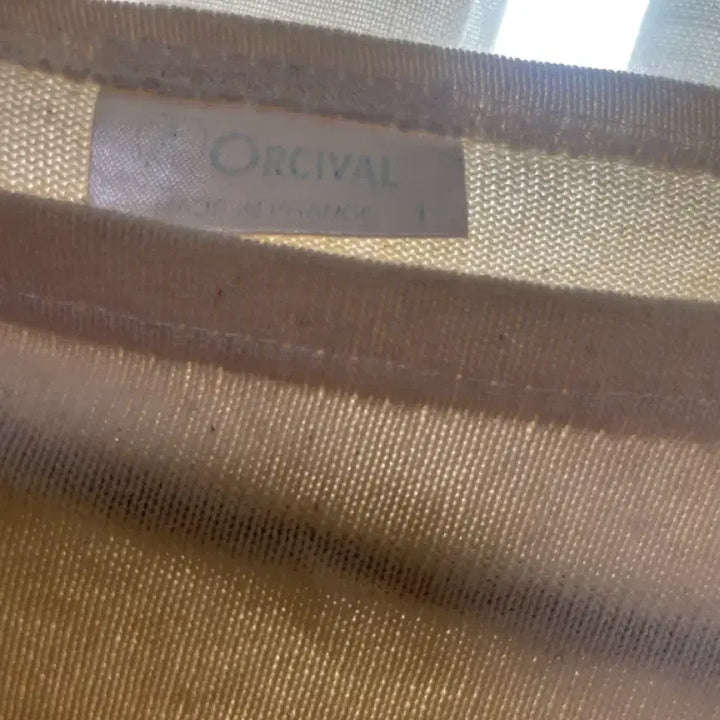 [BUNJANG] Orcival Natural Cotton T-Shirt / 프랑스명품 orcival 오르치발 내츄럴면100 티셔츠