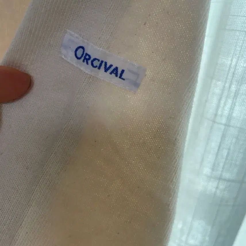 [BUNJANG] Orcival Natural Cotton T-Shirt / 프랑스명품 orcival 오르치발 내츄럴면100 티셔츠