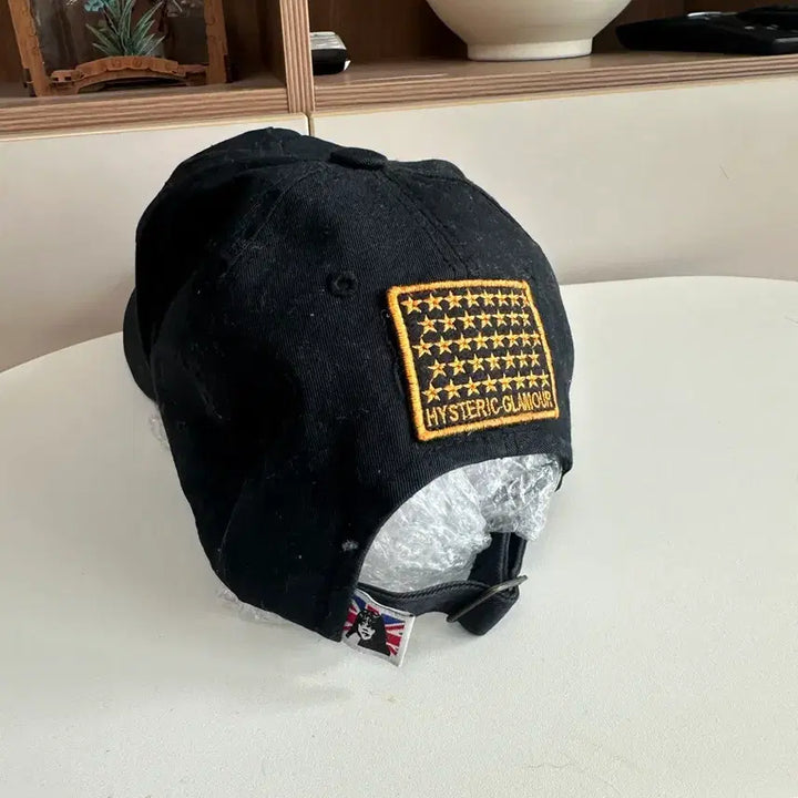 [BUNJANG] Hysteric Glamour Black Vintage Ball Cap / 히스테릭글래머 블랙 볼캡 빈티지 캡