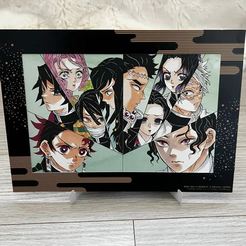 [BUNJANG] Demon Slayer Giyu Poster Set / 귀멸의 칼날 일본현지 영화 특전 포스터 A5(액자형) +기유 단독 포스터