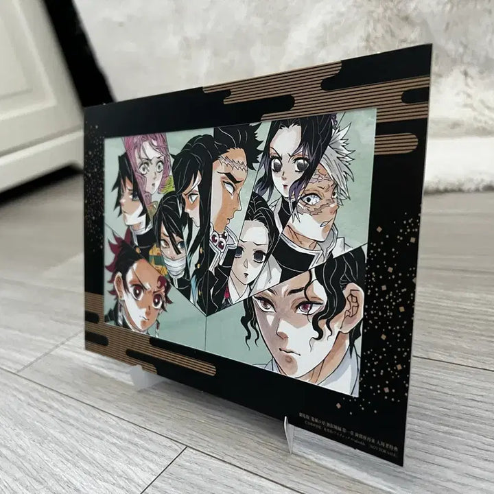 [BUNJANG] Demon Slayer Giyu Poster Set / 귀멸의 칼날 일본현지 영화 특전 포스터 A5(액자형) +기유 단독 포스터